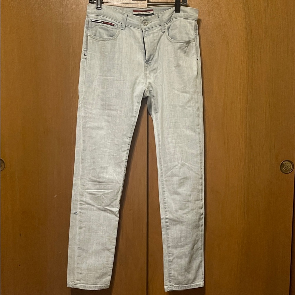 Tommy Hilfiger Men's Light Blue Slim Jeans
